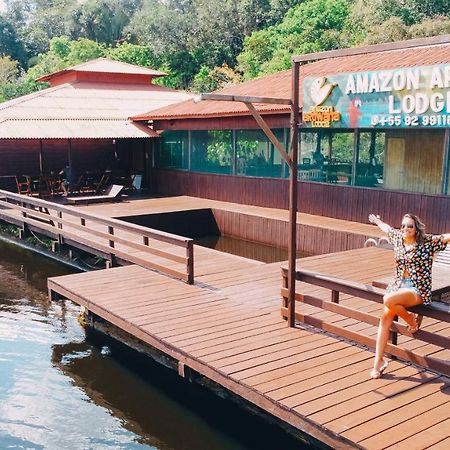 Amazon Arowana Lodge Careiro Exteriér fotografie