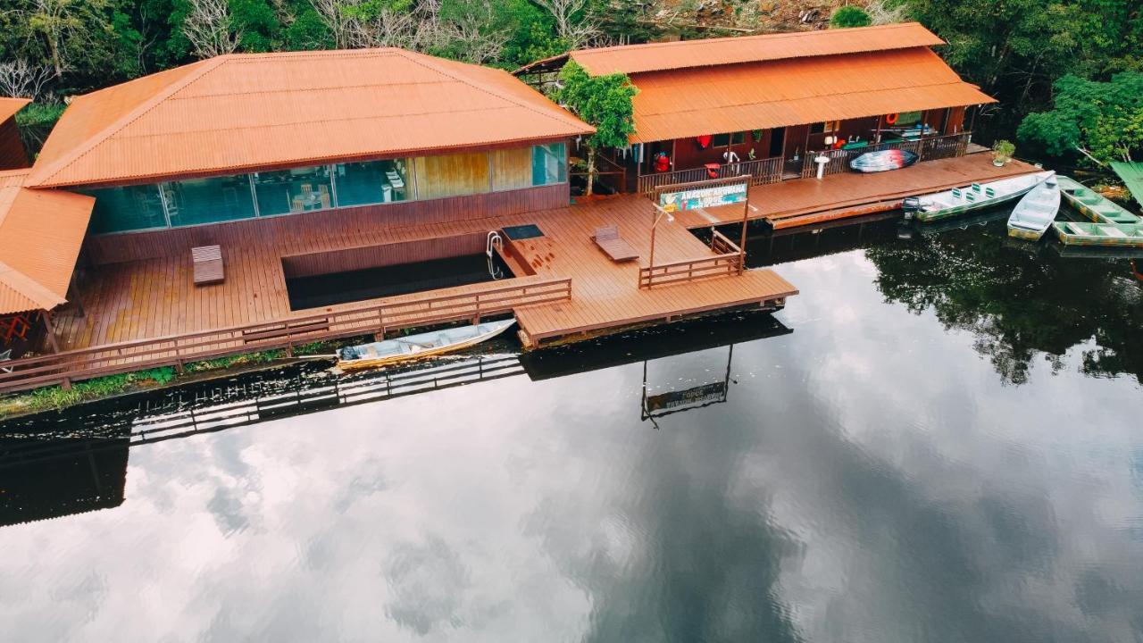 Amazon Arowana Lodge Careiro Exteriér fotografie